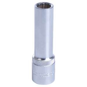Topmaster 1/2 hüvelykes mély dugókulcs, 22mm 12 pontos dugókulcs - Dugókulcs