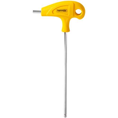 Topmaster 4 mm-es dugókulcs T fogantyúval