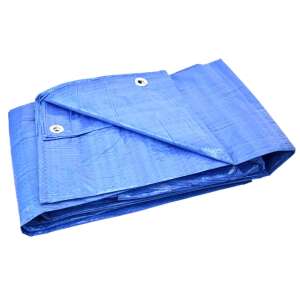 GEKO G01933 waterproof tarp, blue, 4x5 m - Garden tarp