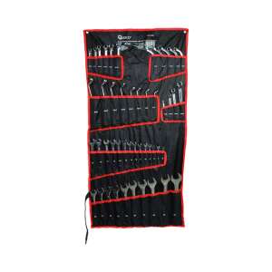 Geko G11155 kulcskészlet 47 db-os, kombinált, fix, könyökgyűrűk, 6-32 mm, Cr-V