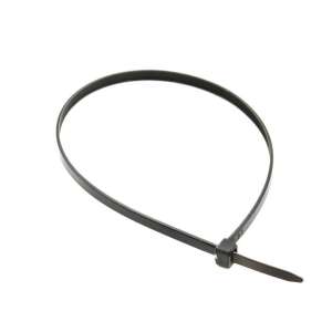 Black nylon cable tie, 120mm x 2.5mm, UV resistant, GEKO G17102 - Electrical Installation