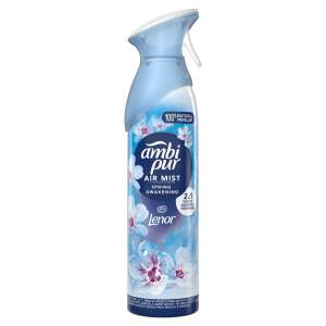 Ambi Pur Air Mist Spring Awakening odświeżacz powietrza w sprayu, 185ml, zwalcza nieprzyjemne zapachy i odświeża lekkim, zielonym zapachem inspirowanym Lenorem - Przybory domowe