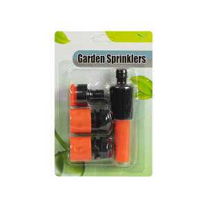 Kerti tömlő csatlakozó készlet 4 darabbal, sprinklerrel, csatlakozókkal és adapterrel - Csatlakozó és kiegészítő