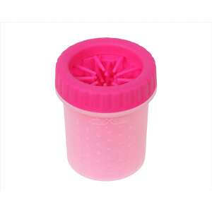 Rózsaszín kutya mancstisztító pohár - Macskaápolás