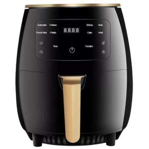 NewLine S Lux légkeveréses sütő + ajándék receptkönyvvel! 6L 2400W fekete