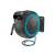 Gardena PowerRoll XL automatic hose reel, black and blue, 35m hose, wall mounted