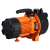 Acquaer EKJ-1202P vrtna pumpa za vrt s plastičnim kućištem, 1200W, crna i narančasta, bočni pogled