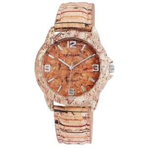 Excellanc women's watch with cork strap, front view - Women's Watch