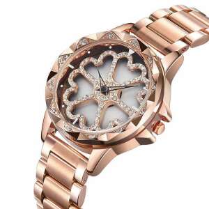 Sanda women's watch with a rotating heart-shaped dial, rose gold - Women's Watch