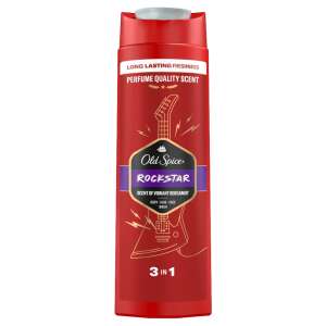 Old Spice Rockstar 3 u 1 gel za tuširanje, šampon i sredstvo za čišćenje lica za muškarce, dugotrajna svježina, miris parfemskog kvaliteta - Old Spice