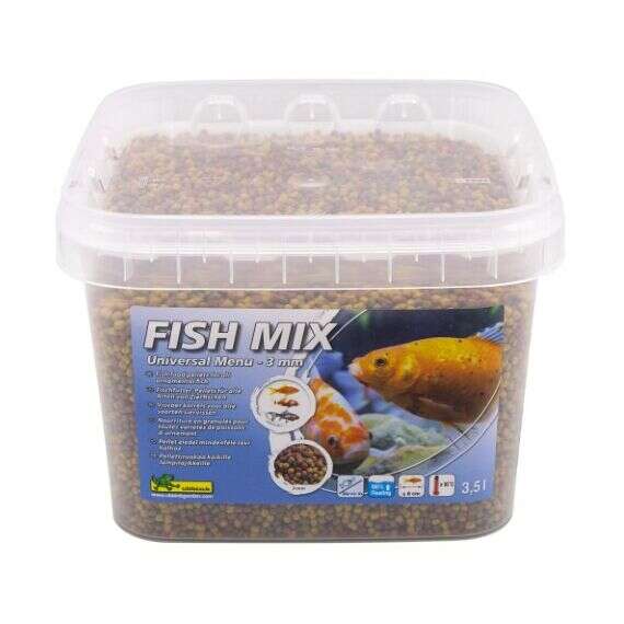Fish Mix - Haltáp Menu Universal 3 mm pellet 3,5L, minden fajta h...