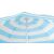 Sun umbrella DALIA blue-white 180 cm, 32/32 mm, with tilting hinge 96202008