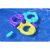 Inflatable Fish Swim Rings for Kids, colorful swimming aids
