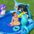 Toddler Playing in Bestway Inflatable Pool with Seal Sprinkler