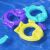 Colorful Inflatable Fish Swim Rings for Kids