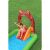 Child sliding down the Bestway Dinosaur Inflatable Play Center slide