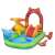 Bestway Jurassic Splash Play Center надуваем басейн с динозавърска тема, пързалка и водни играчки за деца