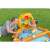 Mother and baby playing in Bestway Lil' Beehive Inflatable Pool and Ball Pit outdoors