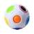 Magic ball puzzle toy, colorful, white, 6.5 cm