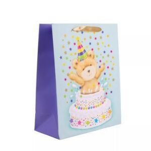 Papírtasak maci tortában 18*23