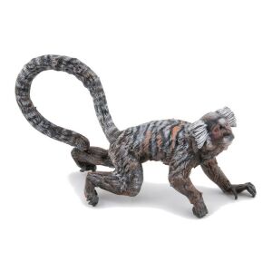 Figúrka Selyemmajom, realistická figúrka marmosetky pre zberateľov a deti - Papo