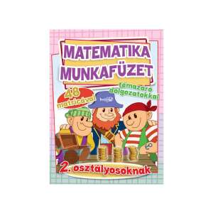 Zeszyt ćwiczeń z matematyki dla klasy 2 z naklejkami - Książka