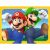 Obrázok puzzle Super Mario s Mariom a Luigim
