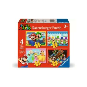 Puzzle box Ravensburger Super Mario 4 v 1 - Puzzle