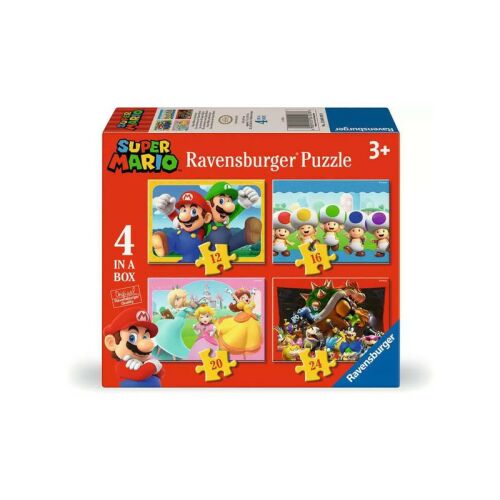 Puzzle box Ravensburger Super Mario 4 v 1