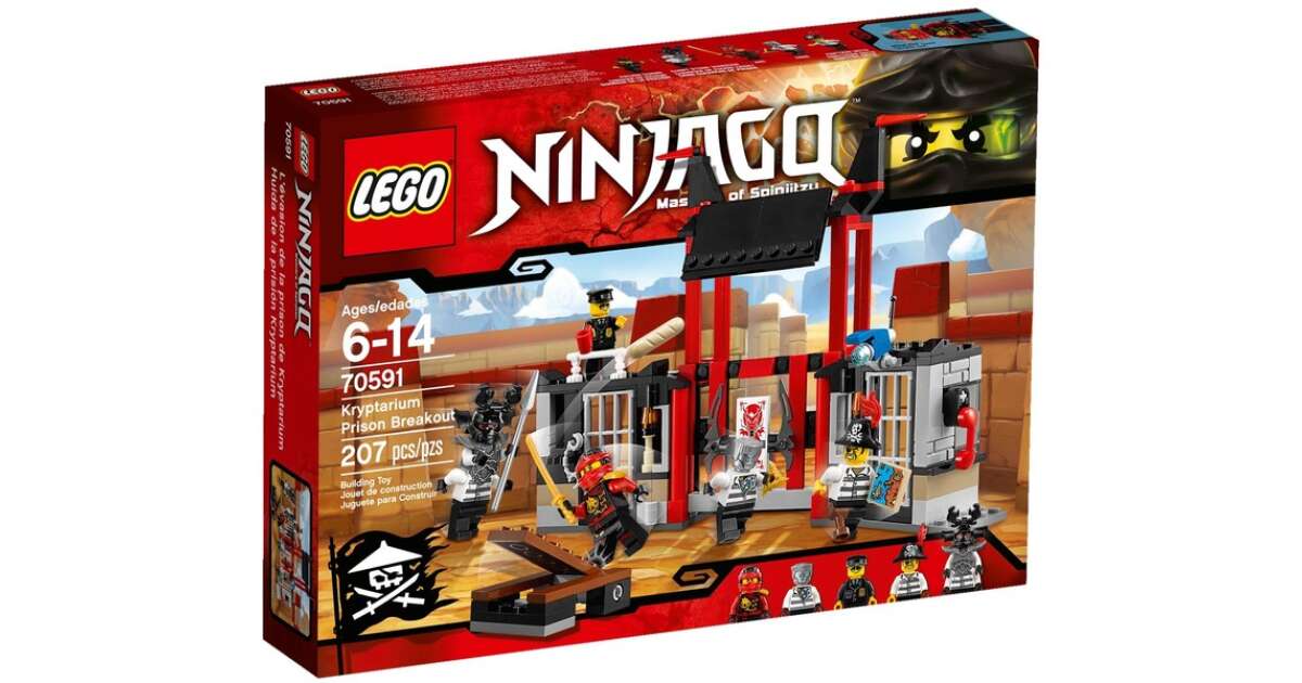 LEGO Ninjago Szökés a Kriptárium börtönből 70591 | Pepita.hu