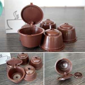 Reusable coffee capsules for Dolce Gusto coffee machines, 5 pack - Food & Drink