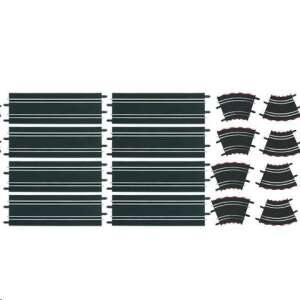 Carrera GO!!! Ausbauset 3 pályabővítő készlet egyenes és kanyargós pályaelemekkel - Carrera