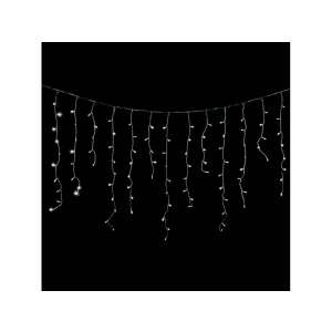DekorTrend Crystalline toldható LED jégcsapfüzér, 138db hideg fehér izzó, átlátszó kábel - Fényfüzér