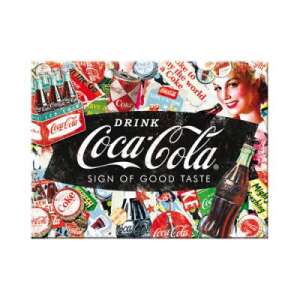 RETRO Coca Cola - Collage - Hűtőmágnes 39332992 