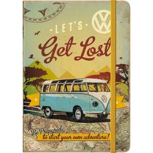 VW Bulli Let&#039;s Get Lost - Jegyzetfüzet 39331162 