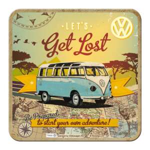 VW Bulli - Let&#039;s Get Lost - Poháralátét 39330703 