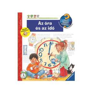 Ravensburger Az óra és az idő foglalkoztatókönyv, oktatókönyv gyerekeknek az időről, óráról, évszakokról, naptárról - Ravensburger
