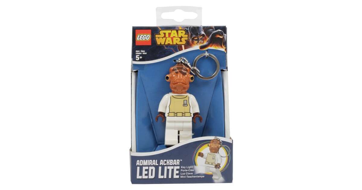 LEGO Star Wars LED kulcstartó - Ackbar admirális | Pepita.hu