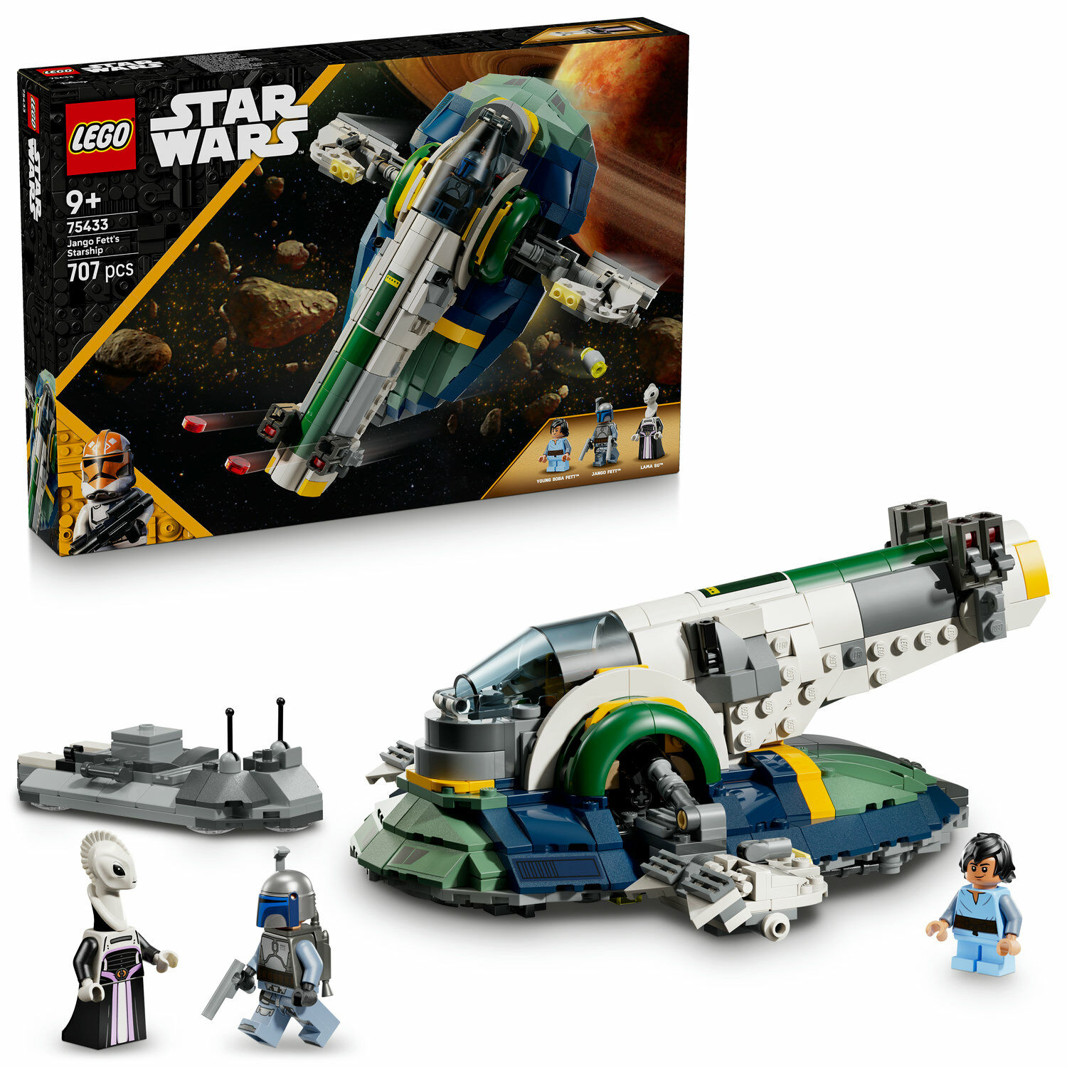 E-shop LEGO® Star Wars™ Jango Fett a jeho hviezdna loď 75433