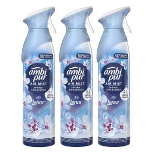 Pachet de 3 spray-uri de aer proaspat Ambi Pur Air Mist Spring Awakening, 185ml fiecare, parfum Lenor - Odorizante de camera
