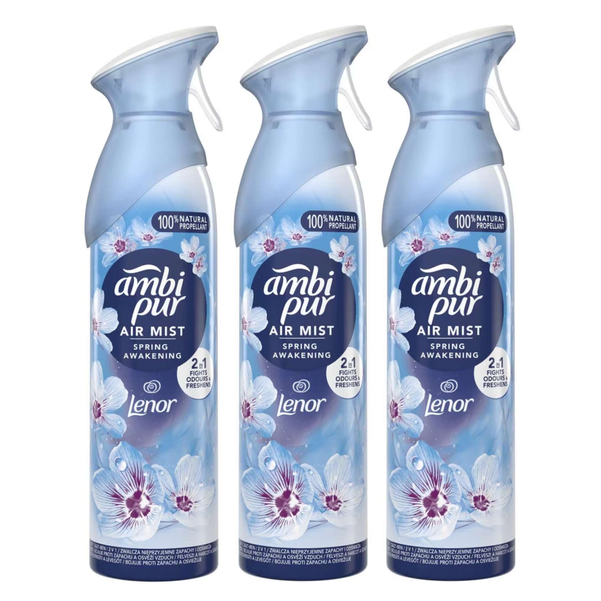 E-shop Ambi Pur Spring Awakening Osviežovač vzduchu v spreji 3x185ml