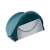 Trizand pop-up beach tent, blue and white, closed