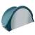 Trizand pop-up beach tent, 200x120x110cm, blue and white, side view