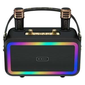 Booms Bass M3201 stereo karaoke în aer liber cu două microfoane - Boxe Portabile