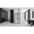 Sarok zuhanykabin Rapid Fold - Fekete - 80x195 cm 96309183