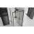 Sarok zuhanykabin Rapid Fold - Fekete - 80x195 cm 96309183