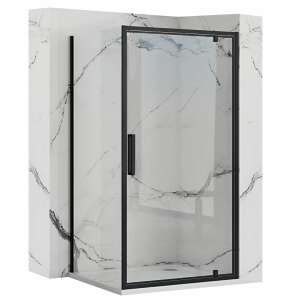 Sarok zuhanykabin - Fekete - 985-1405x1950 mm 96309365