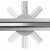 360 fokos nézet a Rea Neo Slim Pro Nickel Brush INOX 90 lineáris zuhanyfolyóka forgási mechanizmusáról