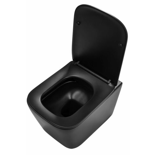 Závesná WC misa REA Julio Black Matt