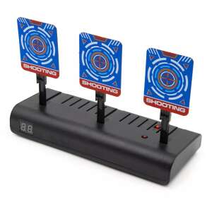 Electronic target shooting game with 3 targets, a digital score display, and sound effects. - Nonbrand Interactive Kids' Toy